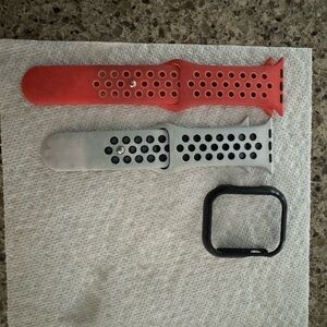 Apple Nike watch bands 45MM and otter box Cover